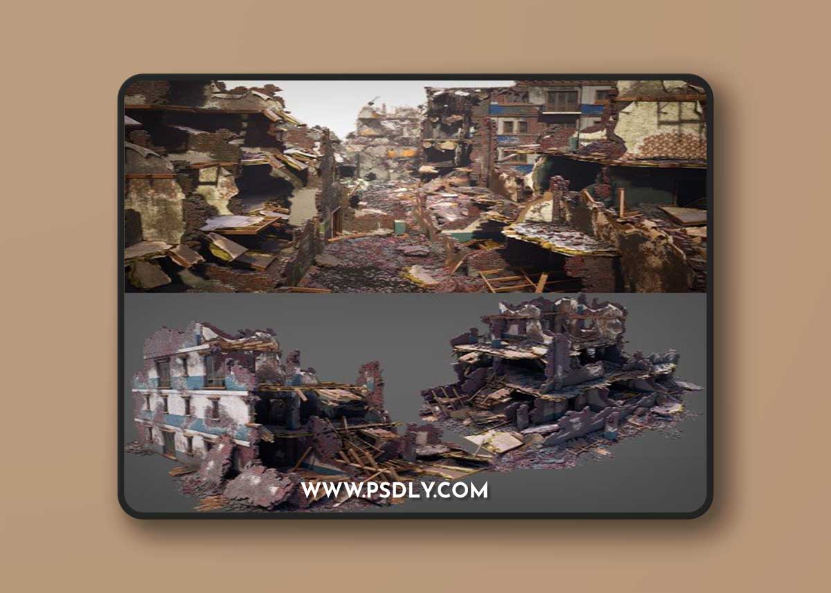 Unreal Engine – Destroyed Building Kit
