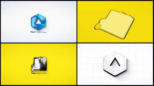 Videohive 3D Extrude logo Reveal 42944950