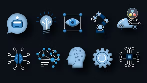 Videohive Ai Icons Pack 43050973