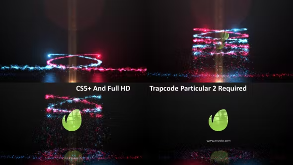Videohive Glowing Particle Logo Reveal 6 10482935
