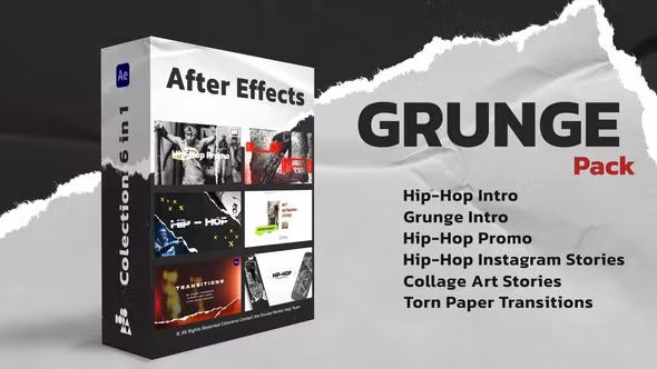 Videohive Grunge Pack 42494058