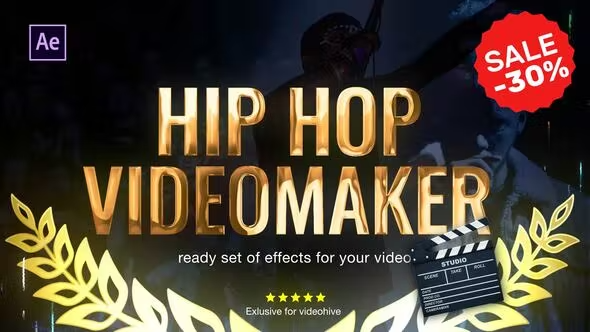 Videohive Hip Hop Music Video Editor 2.0 23834304