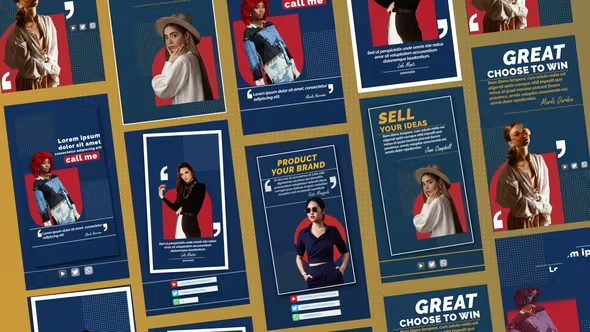Videohive Influencer Quotes Stories 42984311