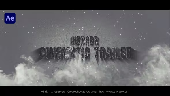 Videohive The Horror Cinematic Trailer 42952641