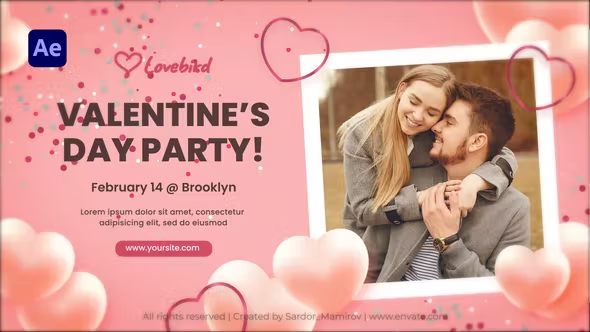 Videohive Valentines Day Intro 43021063