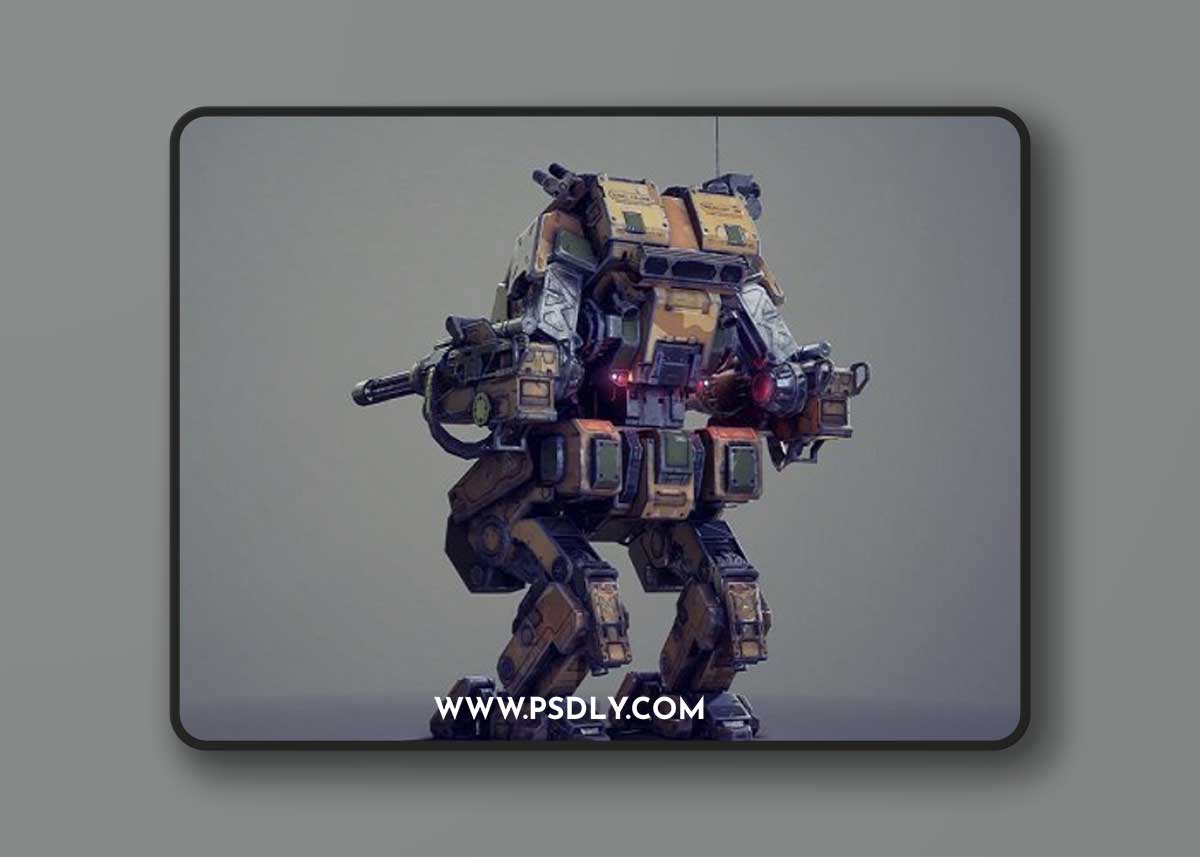 Wolverine Mech 3D Model