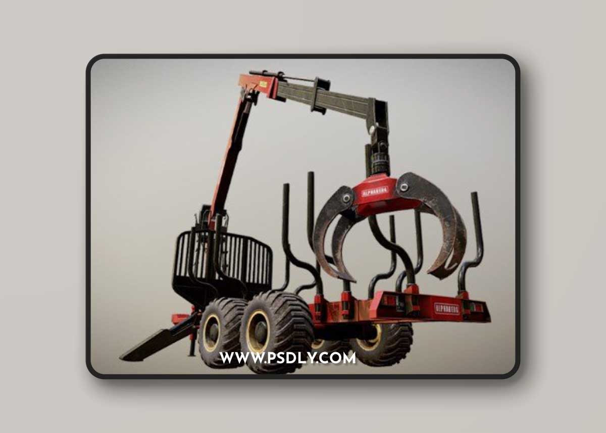 Wood Loader 3d model