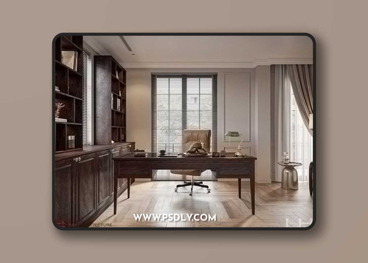 Workroom Interior By Doan Phu Hai