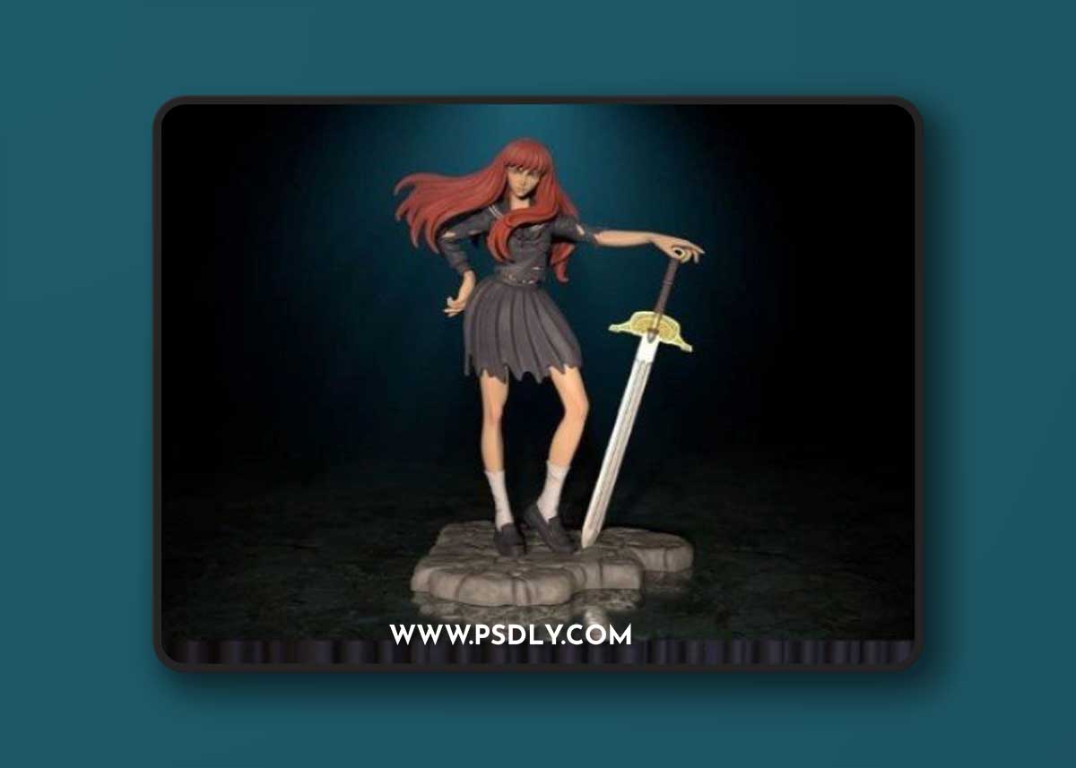 Youko Nakajima – Twelve Kingdoms – 3D Print