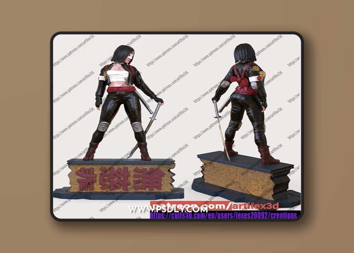 Кatana DC – 3D Print Model