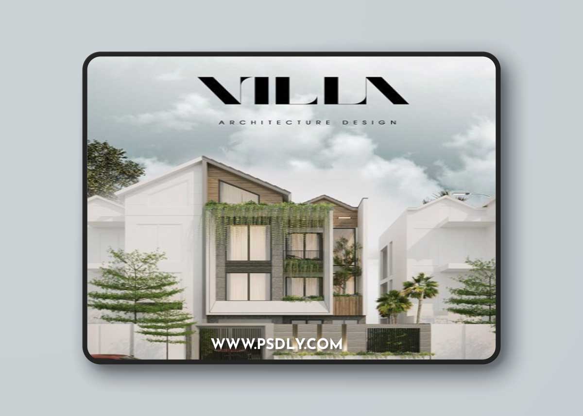 3D Villa Scene By Nguyen Vinh
