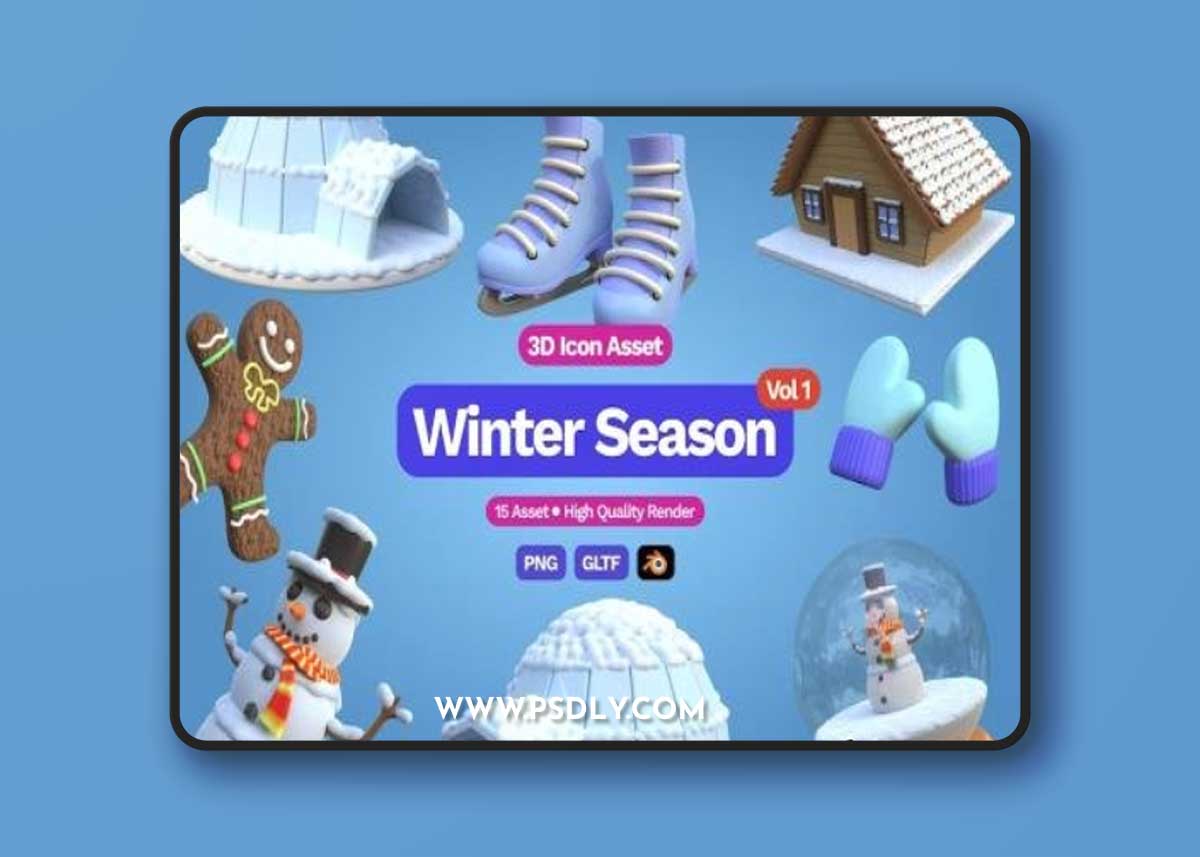 3D Winter Season Vol 1 5VEJ2JW