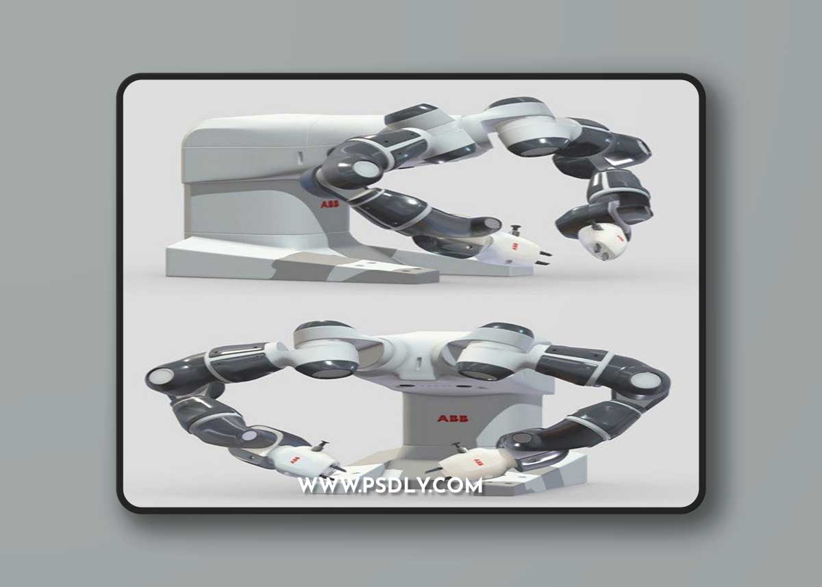 ABB-Yumi-Industrial-Robot-3D-Model