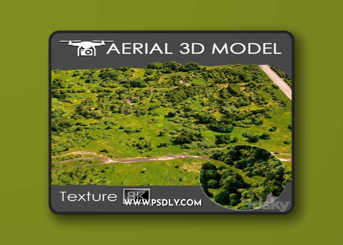 Aerial scan 8 3D Model