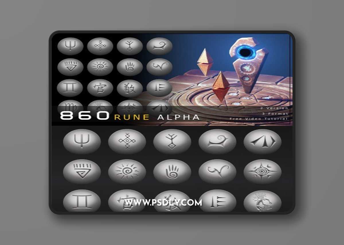 ArtStation - 860 Rune Alpha (2 version)