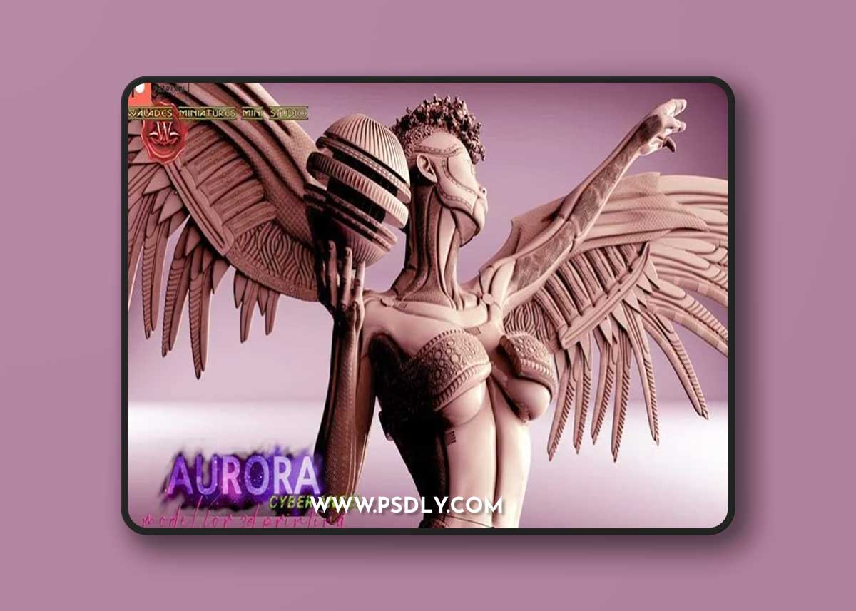 Aurora cyber angel 3D Print Model
