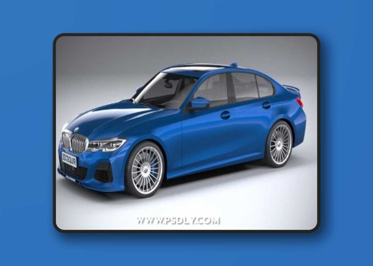 BMW Alpina D3 S sedan 2020 3D Model