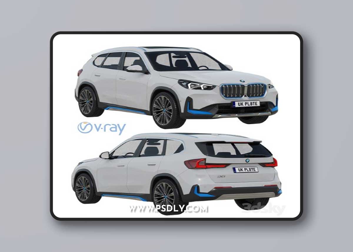 BMW iX1 2022 3d model