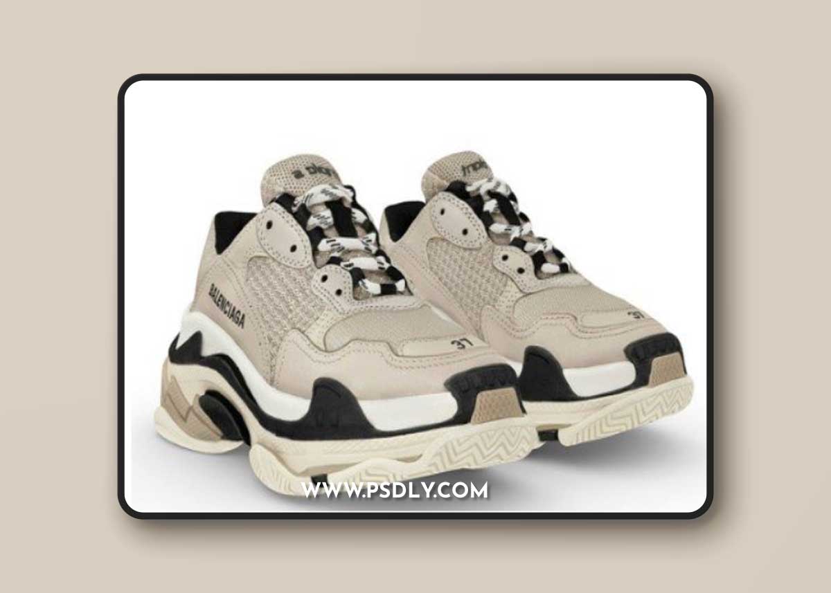 Balenciaga Triple S 34 3D Model