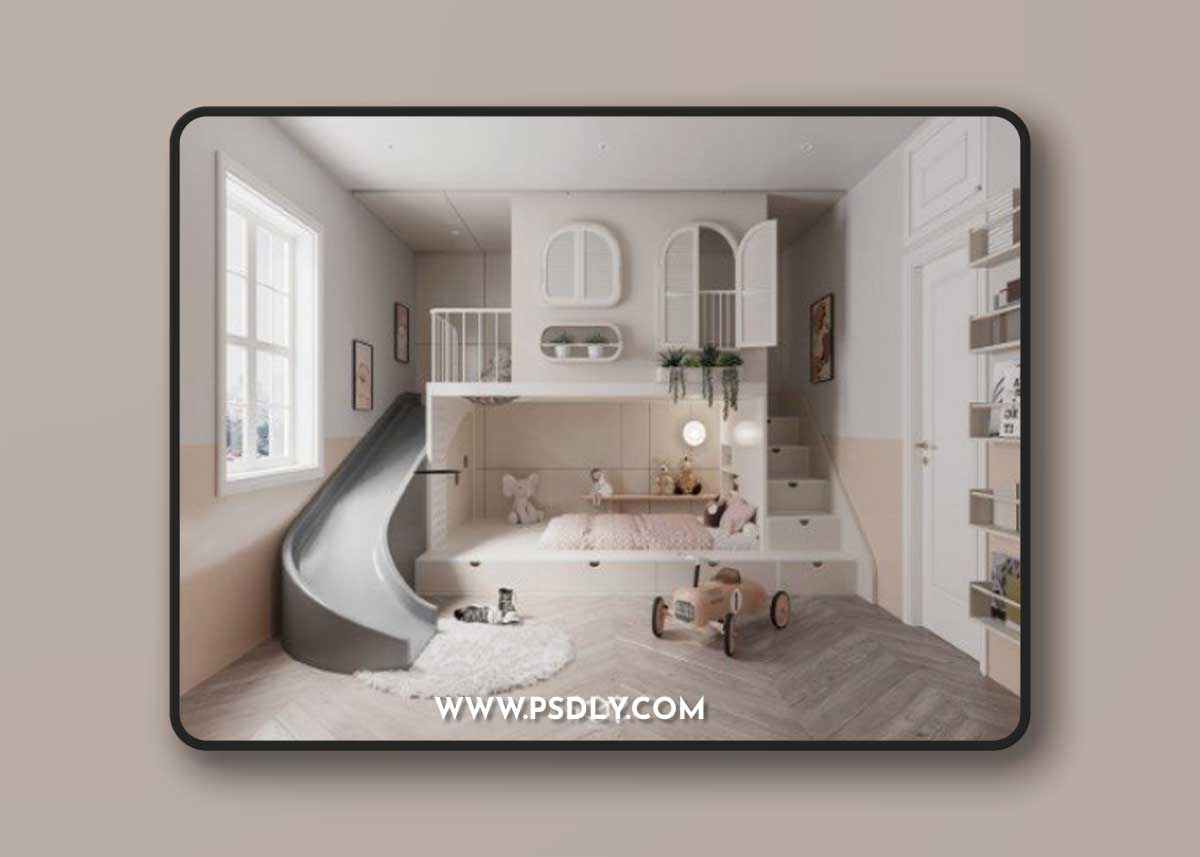 Children Room Interior by Bui Anh Tu