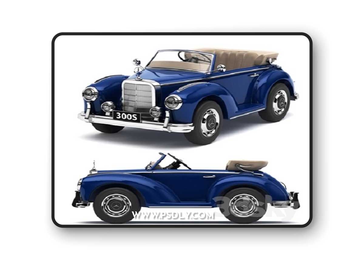 Children’s electric car Mercedes-Benz 300S