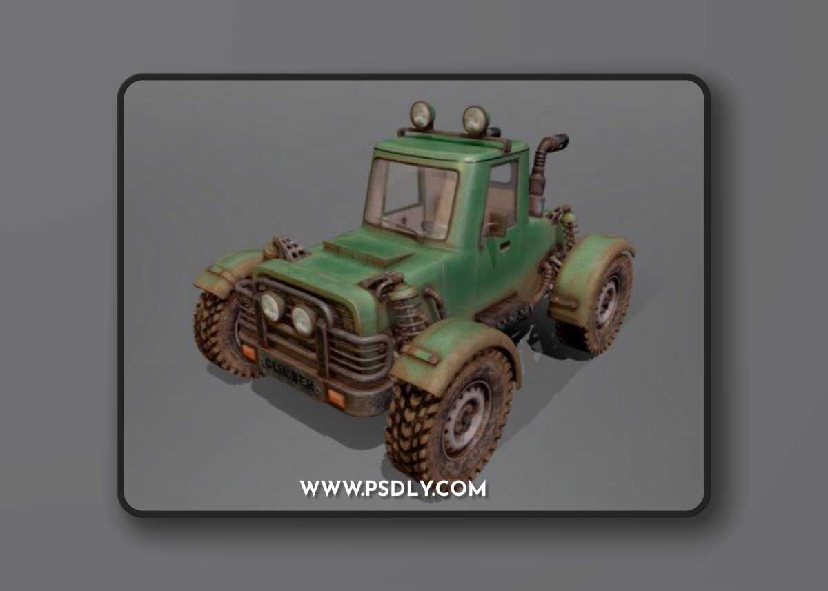 Climber 3D Model