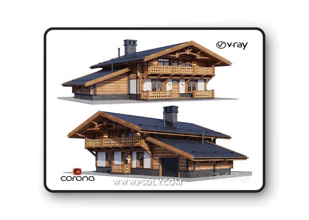 Country House 11 Vray+Corona