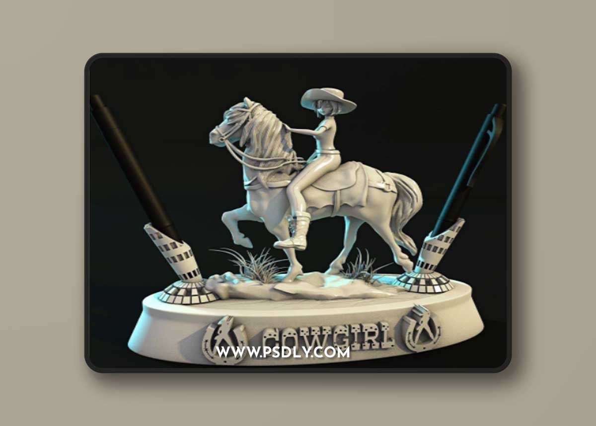 Cowgirl – 3D Print Model