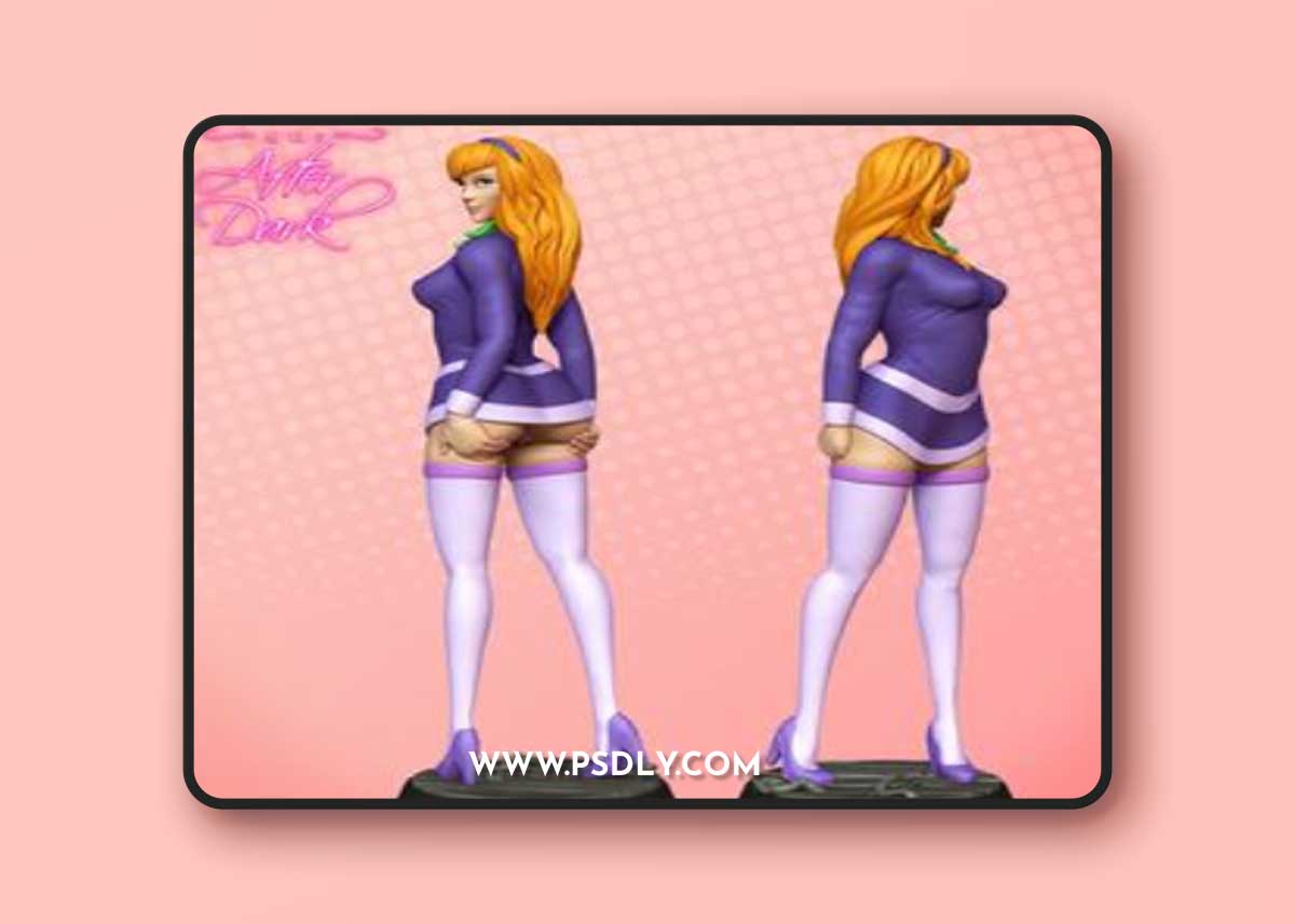 Daphne Pinup Statuette – 3D Print Model