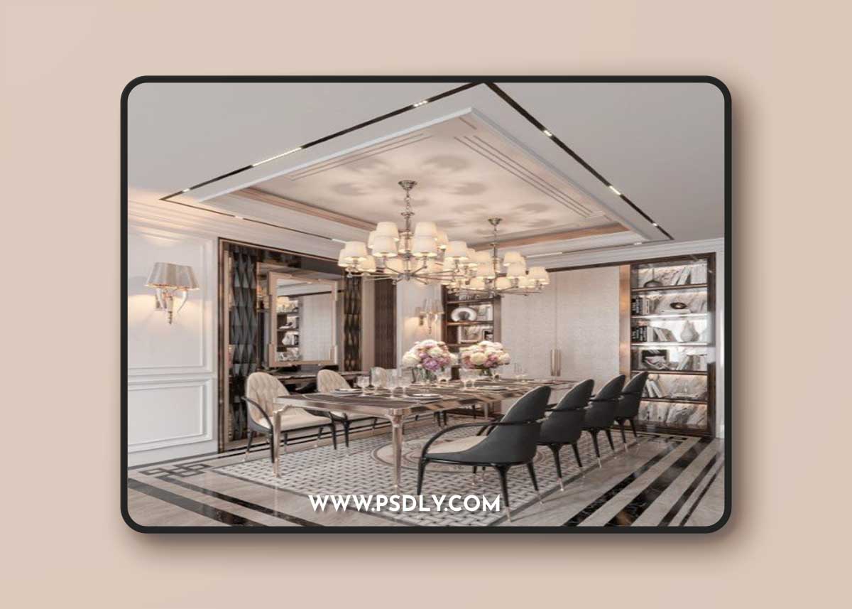 Dining Room Kitchen Interior