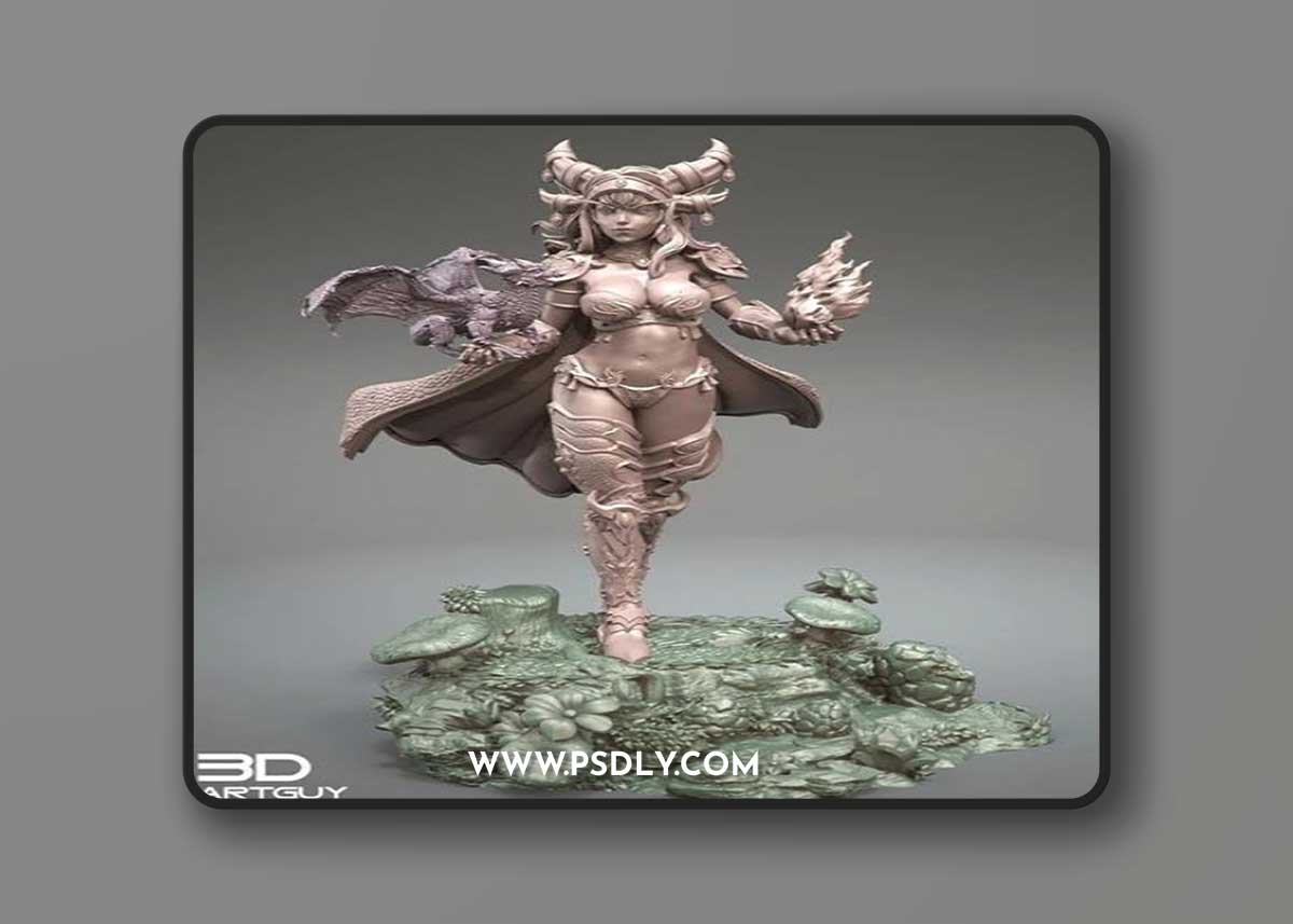 Dragon Queen 3D Print