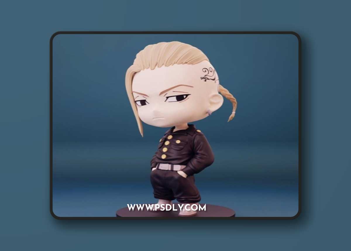 Draken Tokyo Revengers Kyuusan 3D Print Model