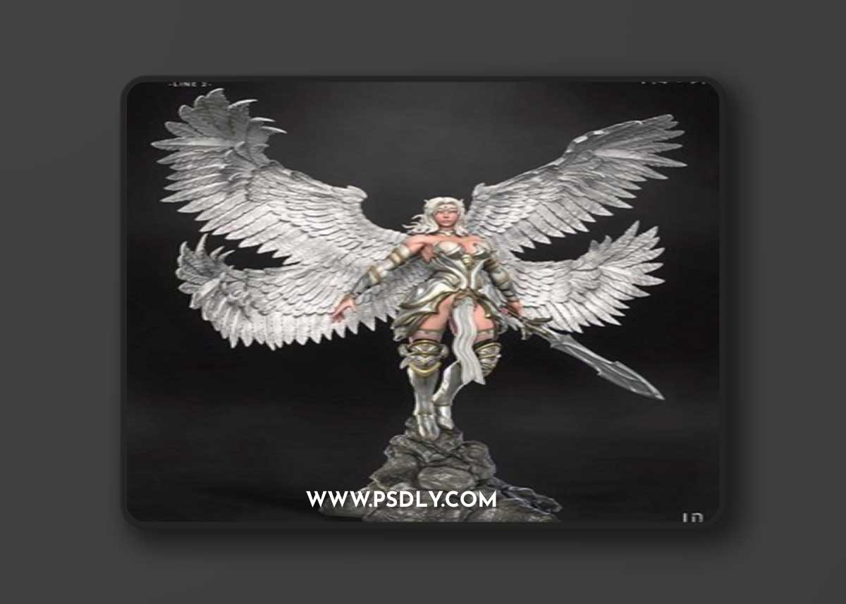 Fantasy Warrior – Line 2 F.4 3D Print Model