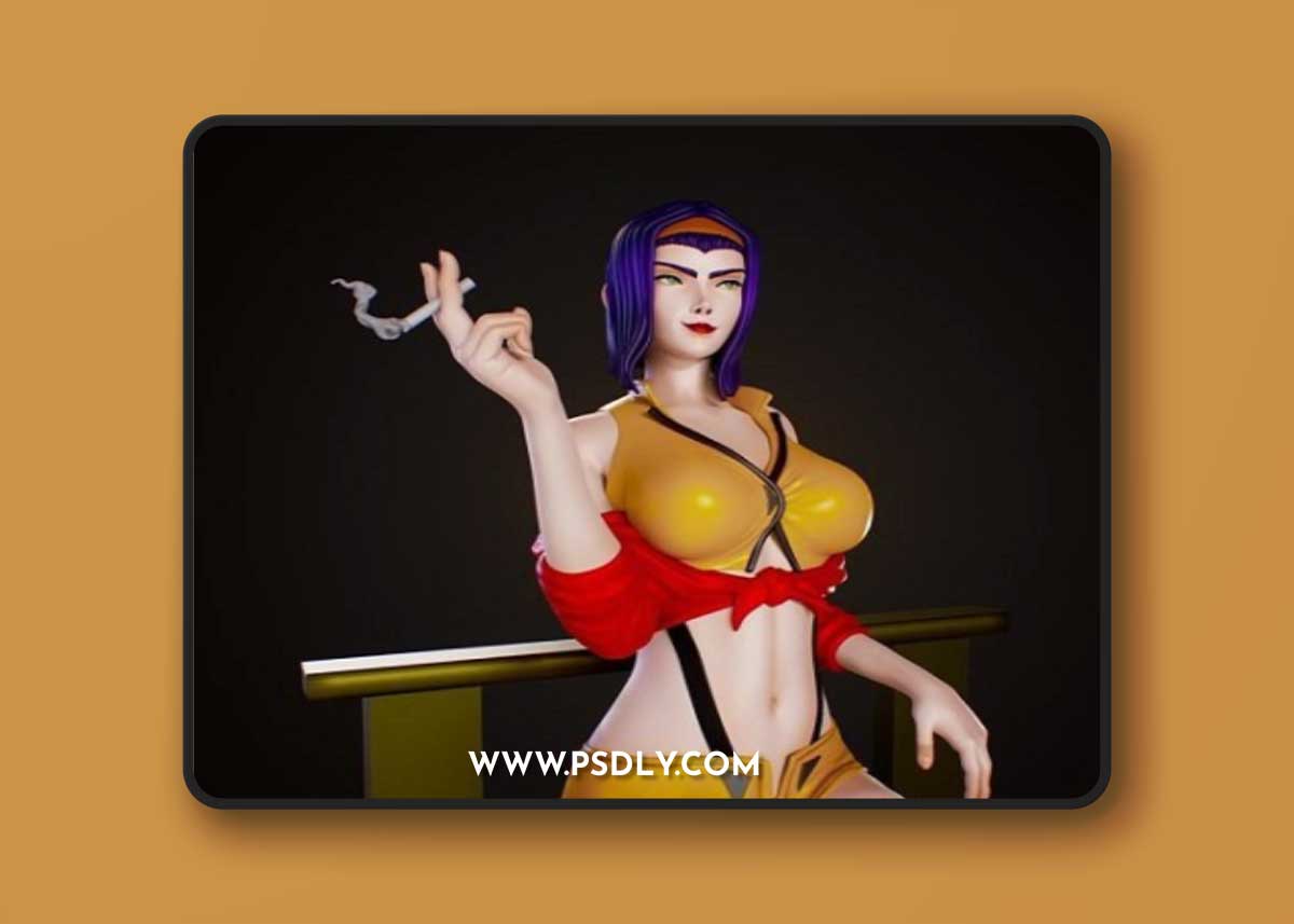 Faye Valentine – 3D Print Model
