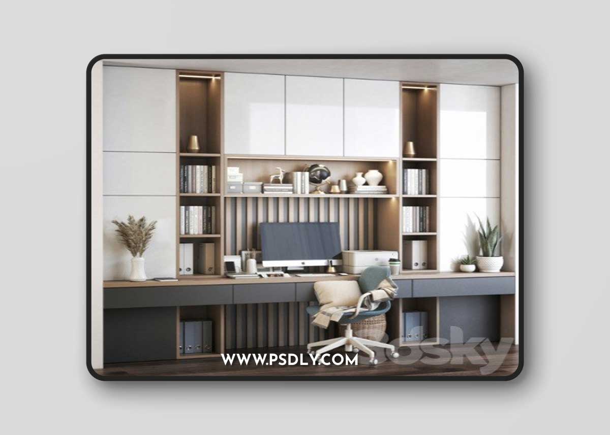 Furniture Composition 3 Vray+Corona