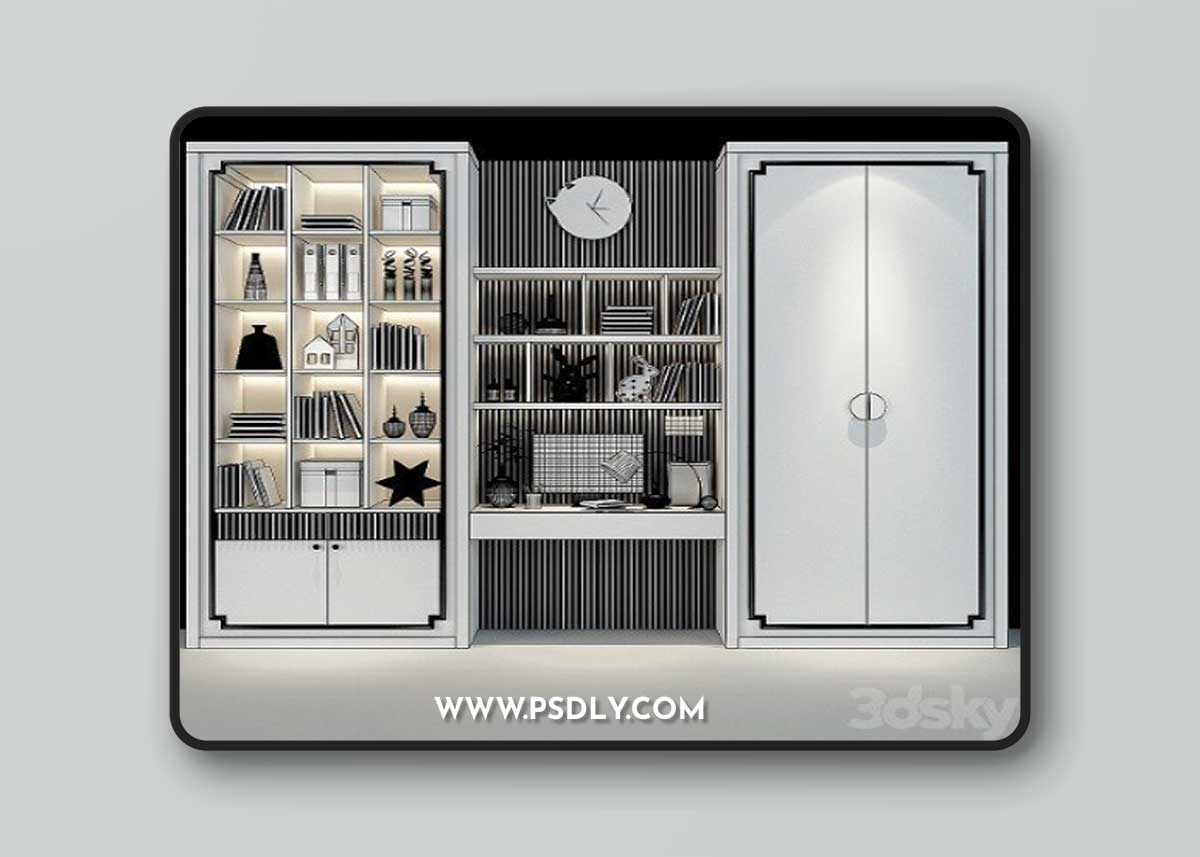 Furniture For a Children 0252 Vray