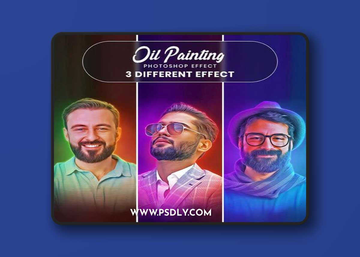 GraphicRiver - Oil Painting Photoshop Effect 40250175