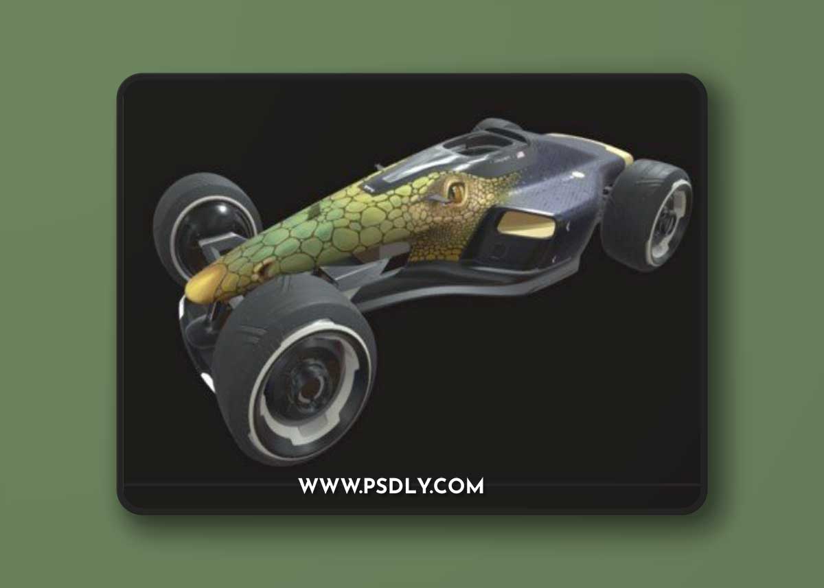 Gwyverns TM2020 Custom Car Skin 3D Model