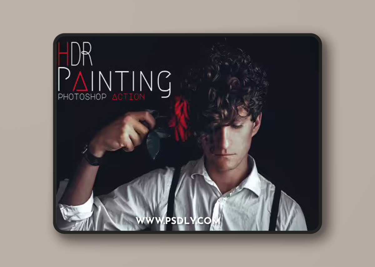 HDR Painting - Photoshop Action