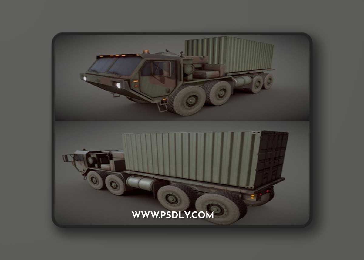 Heavy Expanded Mobility Tactical Truck 3D Model