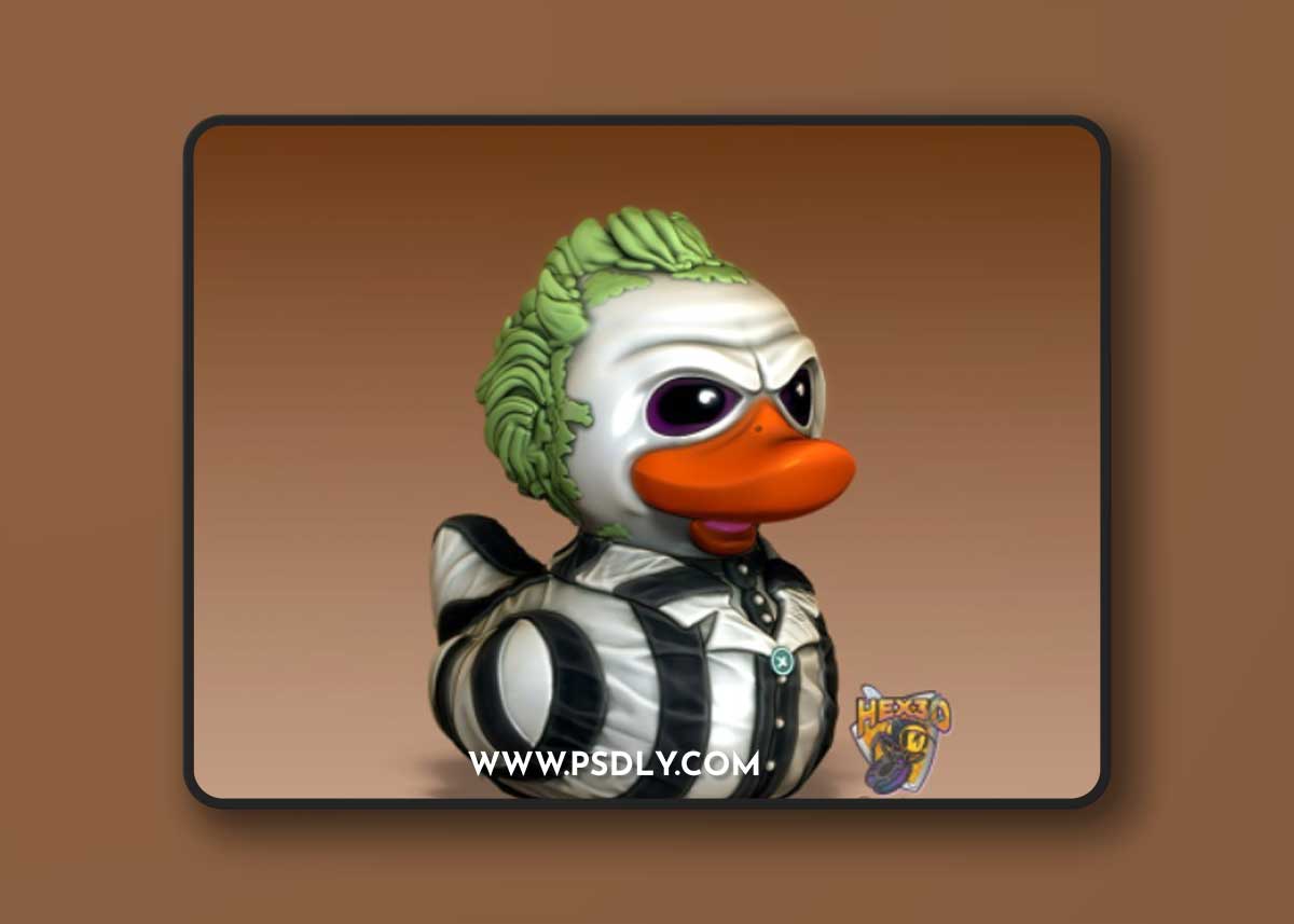 Hex3D – Beetle Duck 3D Print Model