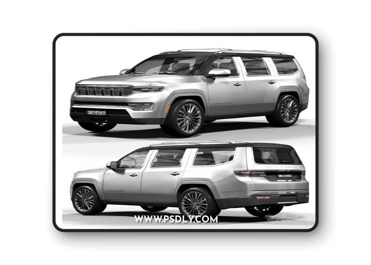 JEEP Grand Wagoneer 3d model