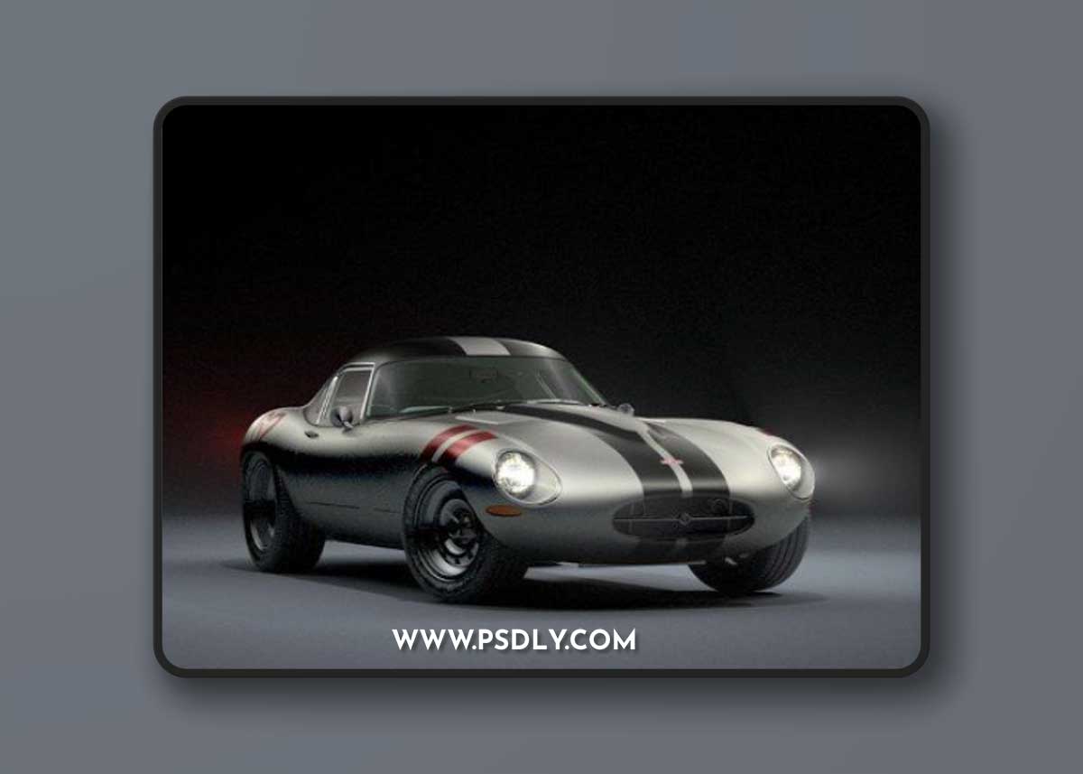 Jaguar Eagle GT 3D Model
