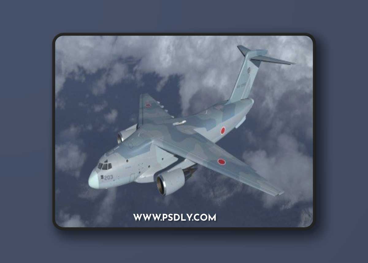 Kawasaki C-2 3D model
