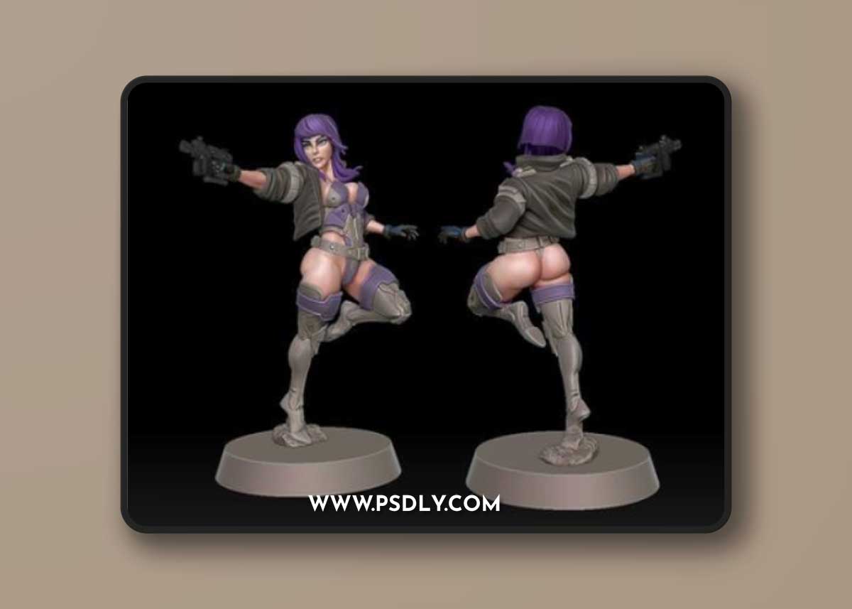 Kusanagi Motoko – 3D Print Model