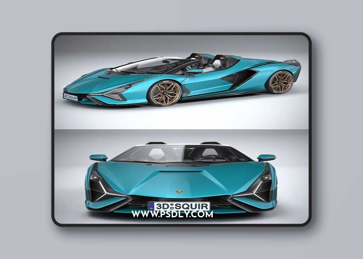 Lamborghini-Sian-Roadster-2021-3d-model