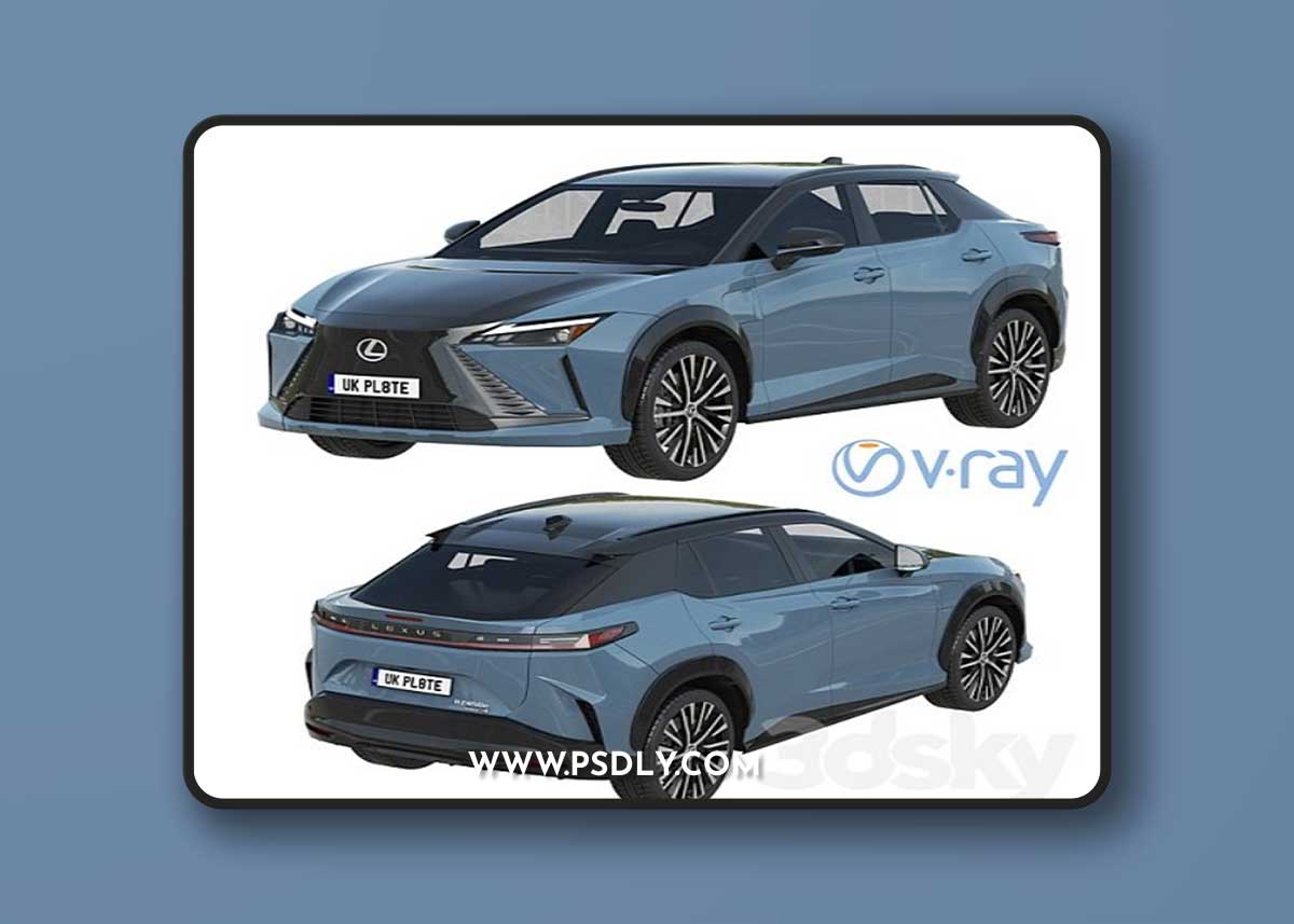 Lexus RZ 450e 2023 3D model
