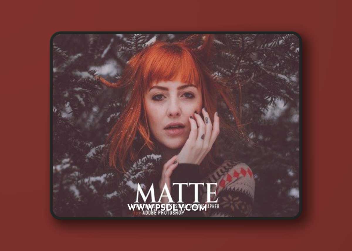 Matte - Photoshop Action (v3)