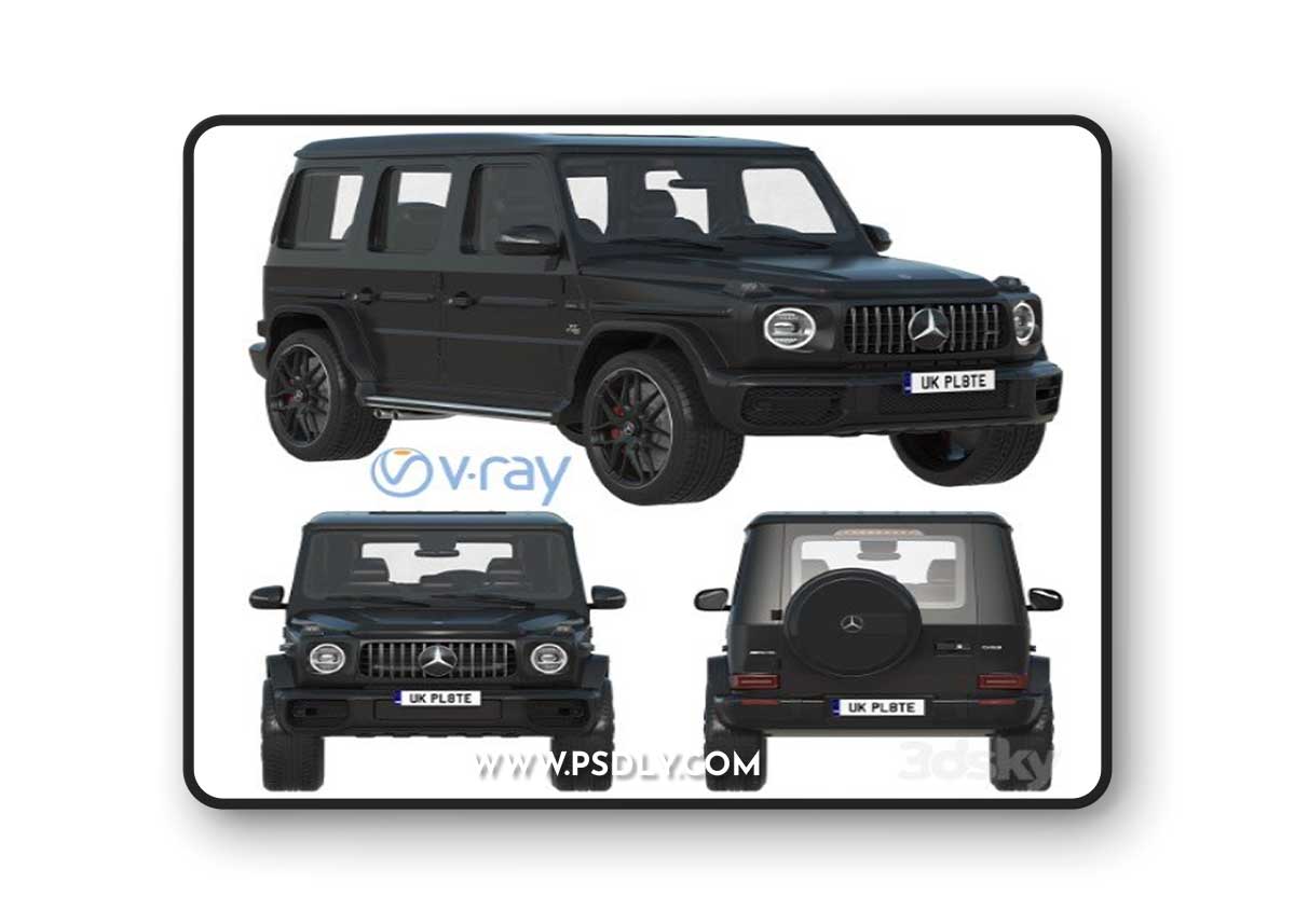 Mercedes-Benz AMG G63 2020 3D model