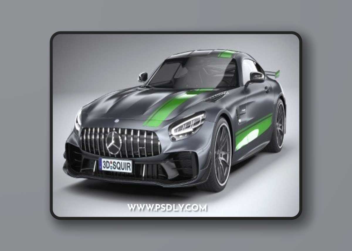 Mercedes-Benz AMG GT-R PRO 2020 3D Model